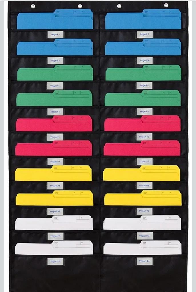 WallDeca Hanging File Organizer | Lettergrootte, Storage Poc, Huis en Inrichting, Overige Huis en Inrichting, Nieuw, Ophalen of Verzenden