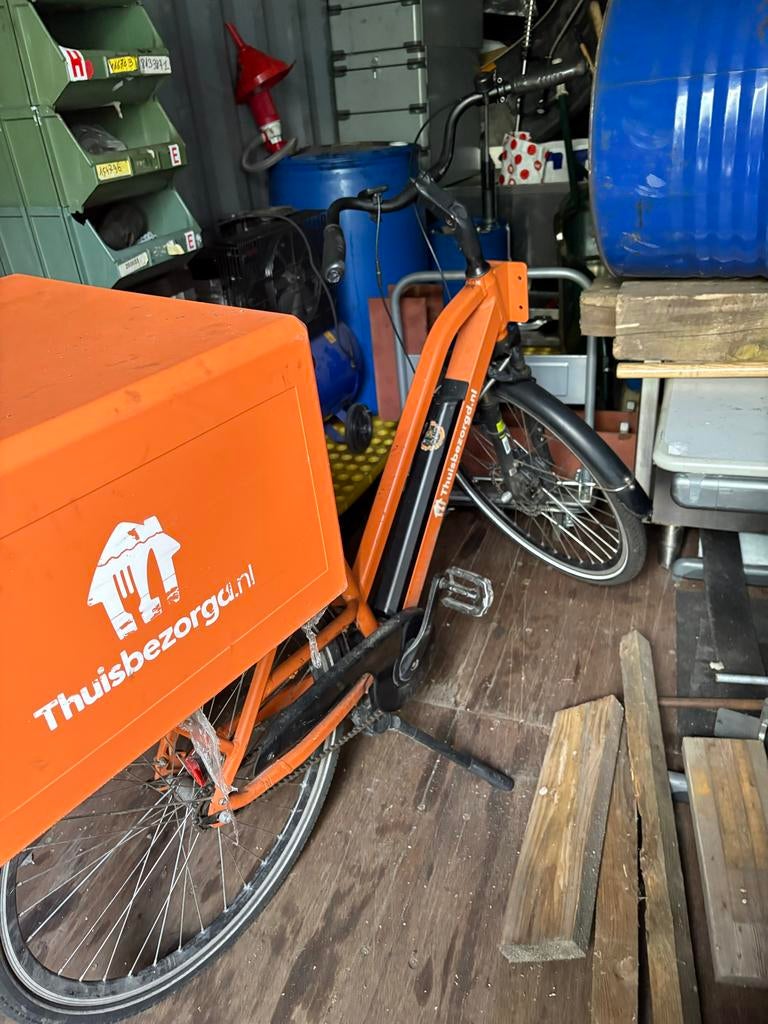 Elektrische bezorgfiets, Fietsen en Brommers, Elektrische fietsen, Overige merken, Gebruikt, Ophalen of Verzenden, 51 tot 55 cm