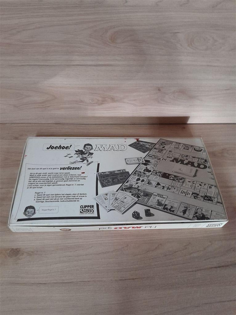 Het mad Spel - parker - s5129, Hobby en Vrije tijd, Gezelschapsspellen | Bordspellen, Verzenden, Zo goed als nieuw