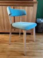 Moderne “hotel-style” stoel, Huis en Inrichting, Ophalen, Gebruikt, Blauw, Modern Deens Hotel