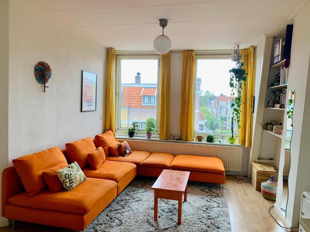 IKEA SÖDERHAMN 4-zitsbank + chaise longue + voetenbank, Ophalen, 250 tot 300 cm, Gebruikt, Modern, modulair design, scandinavisch