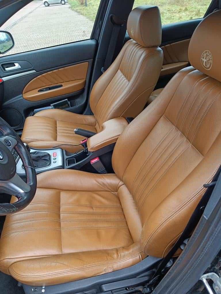 Lederen interieur Alfa Romeo 159 Sportwagon cognac, Auto-onderdelen, Interieur en Bekleding, Ophalen, Gebruikt, Alfa Romeo