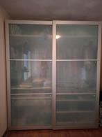 Ikea Pax kast met schuifdeuren, Huis en Inrichting, Kasten | Kledingkasten, Ophalen, Gebruikt, 200 cm of meer, 200 cm of meer