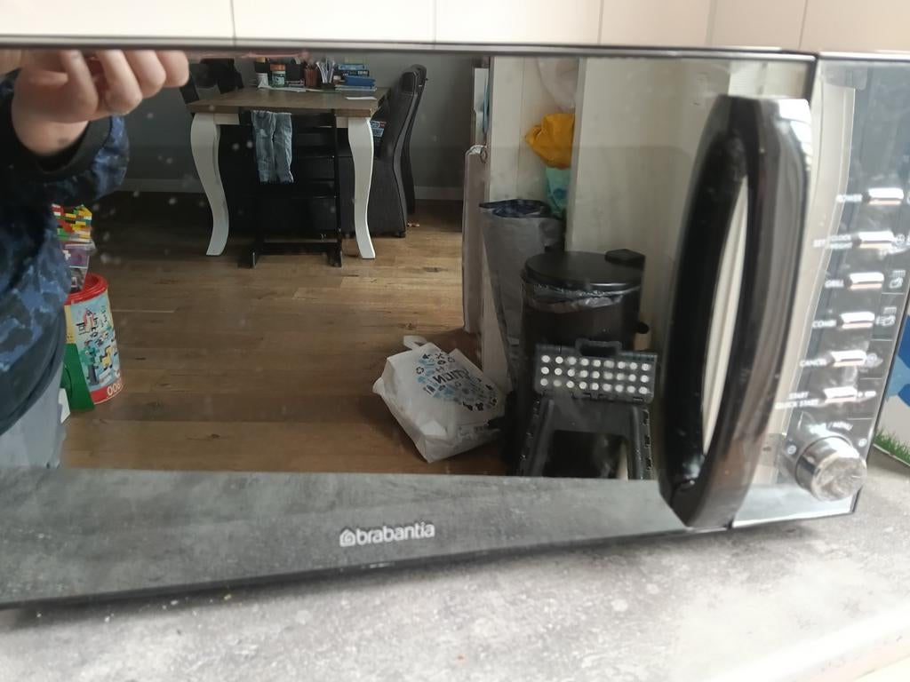 Brabantia combimagnetron - Zo goed als nieuw, Ophalen, Combimagnetron, Grill, Zo goed als nieuw