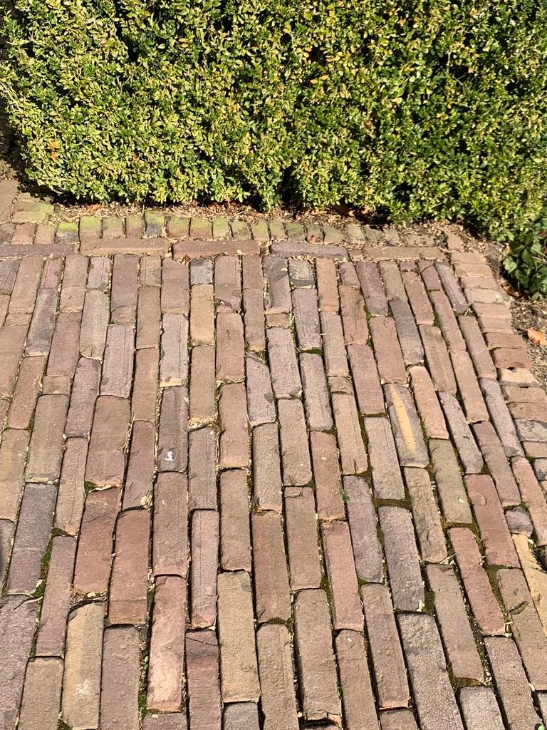 Mooie oude gebruikte gebakken waaltjes 210m²., Tuin en Terras, Tegels en Klinkers, Ophalen, Gebruikt, 10 m² of meer, Overige typen