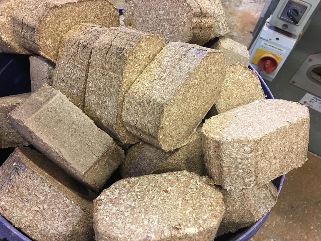 Hardhout Briketten - Big Bag 500kg - Direct Brandbaar, Tuin en Terras, Haardhout, Minder dan 3 m³, Ophalen of Verzenden, Overige houtsoorten