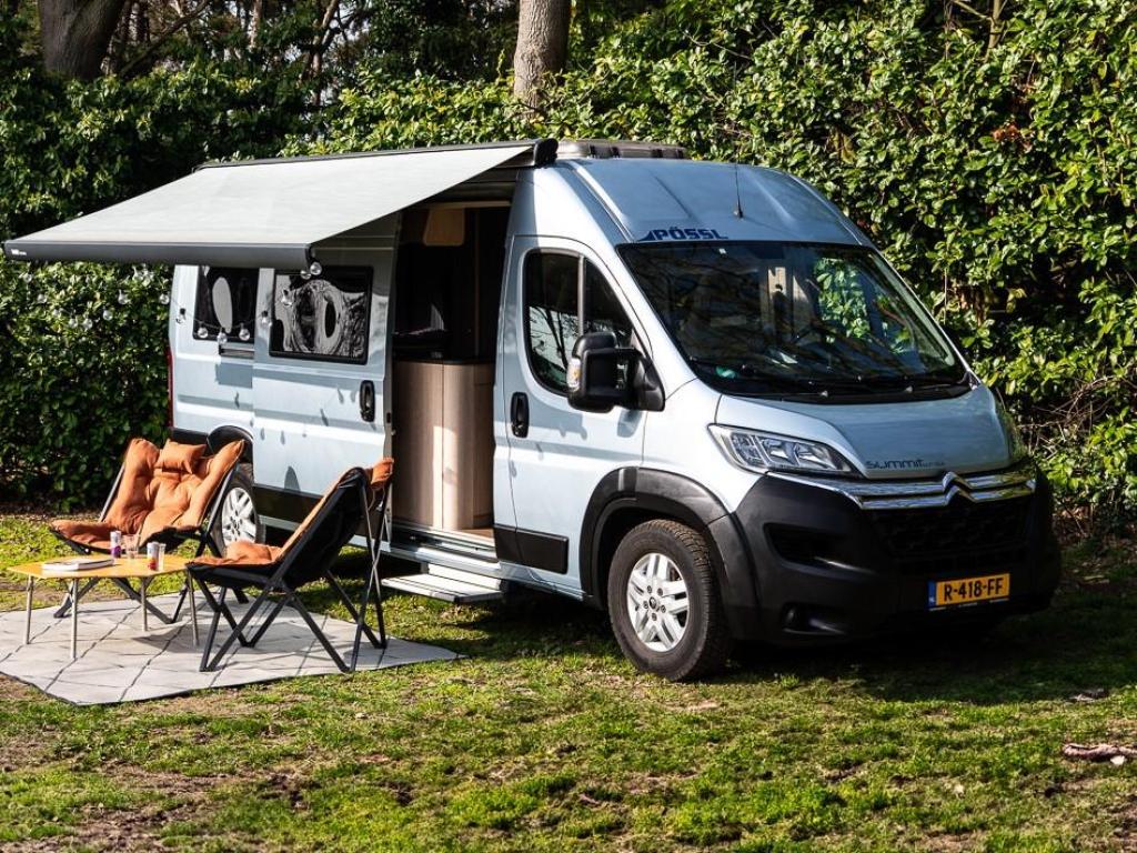 Pössl Summit 600 Plus 163 pk, Caravans en Kamperen, Campers, Buscamper of Camperbus, Luifel, Ringverwarming, Pössl