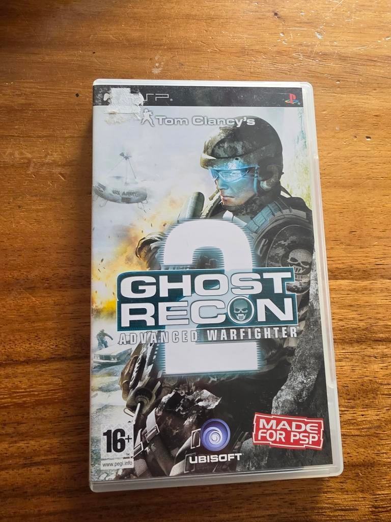 Tom Clancy's Ghost Recon Advanced Warfighter 2 PSP, Ophalen, Shooter, 1 speler, Zo goed als nieuw