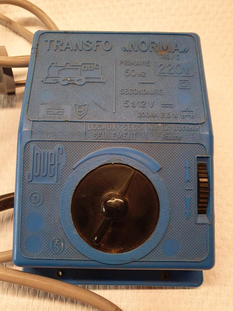 Jouef Transformator Norma 140/E Gelijkstroom Getest Werkend, Overige merken, Transformator of Voeding, Gebruikt, Gelijkstroom