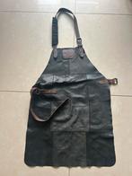 Leren BBQ Schort - Grill King - 100% Leer - Nieuwstaat, Ophalen of Verzenden, Zo goed als nieuw