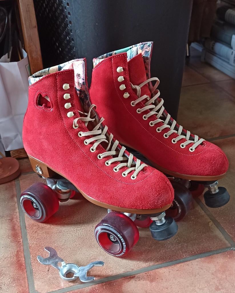 Moxi rollerskates zo goed als nieuw maat 40/41 (9), Ophalen of Verzenden, Zo goed als nieuw