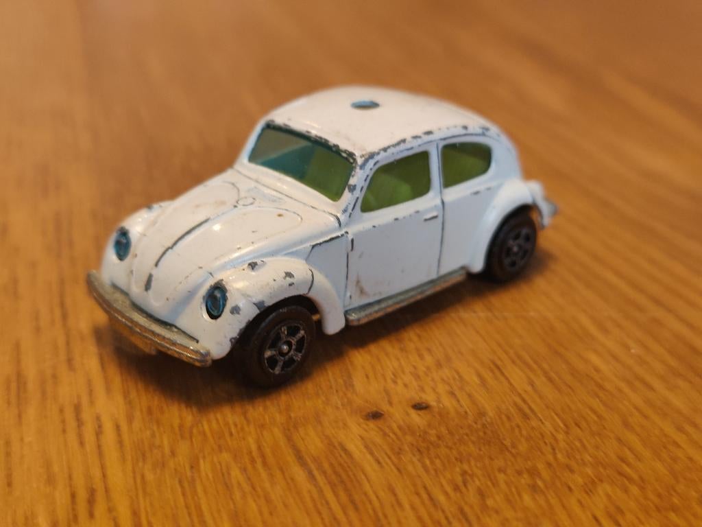 Corgi Juniors Volkswagen Kever 1300 WIT, Ophalen of Verzenden, Zo goed als nieuw, Auto