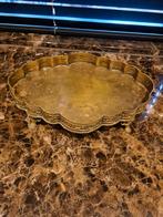 koper dienblaadje op " leeuwenpootjes", Ophalen of Verzenden