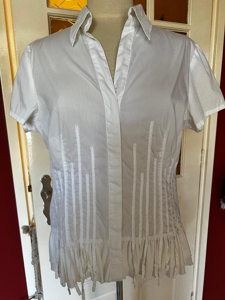 blouse van Promiss, Ophalen, Zo goed als nieuw, Maat 38/40 (M), Wit