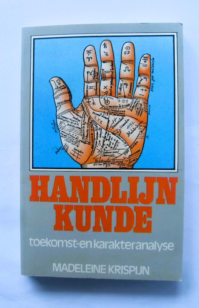 Handlijnkunde - Madeleine Krispijn, Spiritualiteit algemeen, Ophalen of Verzenden, Zo goed als nieuw, Instructieboek