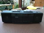 Radio met dubbele cassette Philips, Ophalen of Verzenden