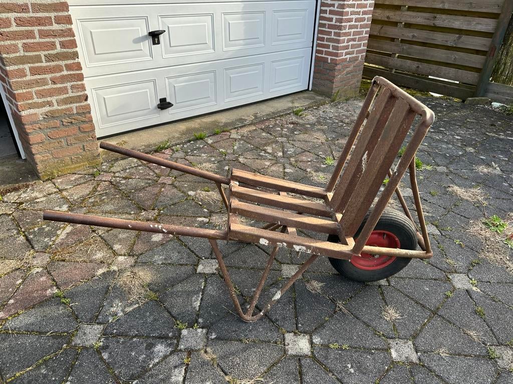 Stenenkruiwagen, Tuin en Terras, Kruiwagens, Ophalen, Gebruikt, Handmatig, Eenwielig