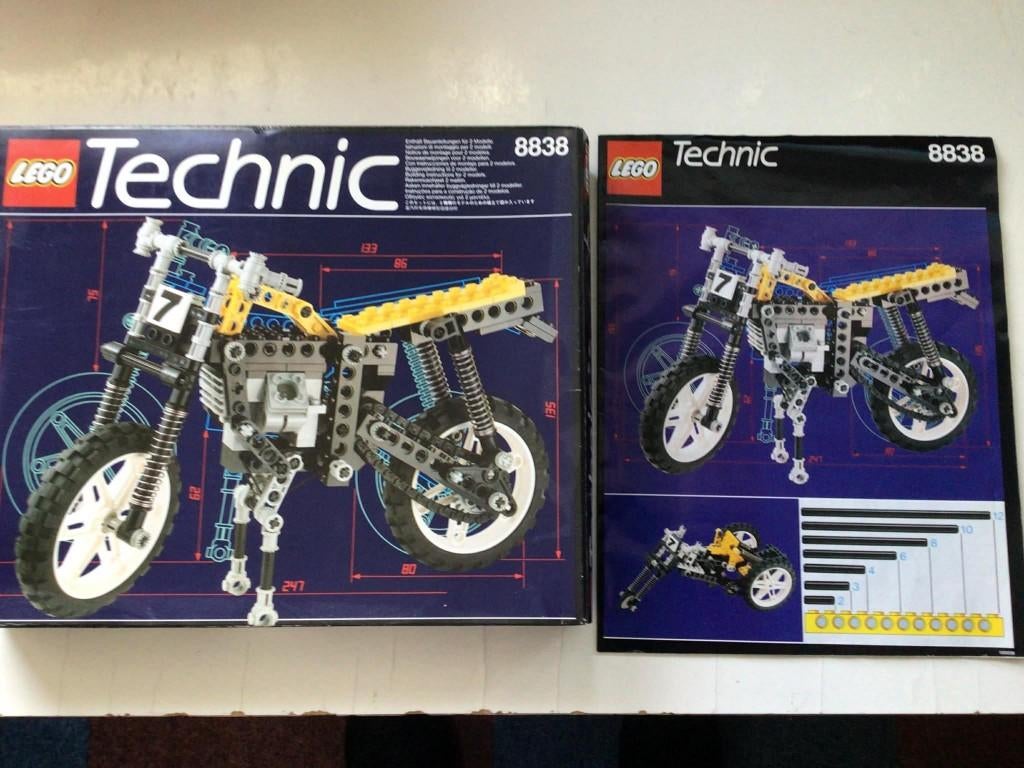 Lego Technic 8838 Shock Cycle, Overige typen, Ophalen of Verzenden, Zo goed als nieuw, Technic