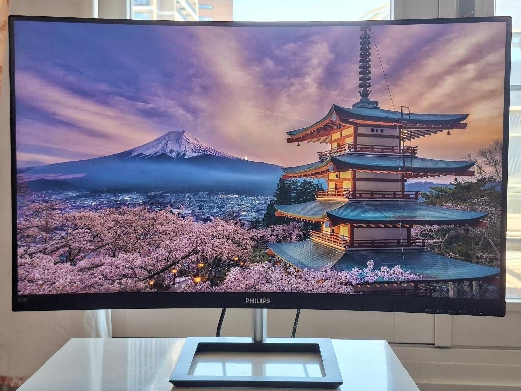 31,5 inch 4k monitor, Computers en Software, Monitoren, Ophalen, Philips, 3 tot 5 ms, VA