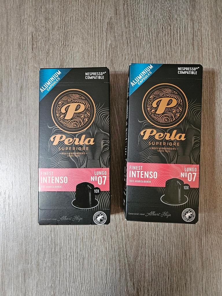 Perla finest intenso nummer 7. Koffie Albert Heijn. NIEUW, Ophalen of Verzenden