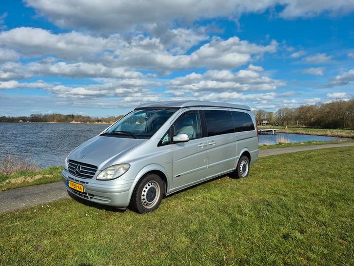 Mercedes viano 3L v6 automaat, poptop camper. Lage kmstand, Caravans en Kamperen, Campers, Particulier, Buscamper of Camperbus