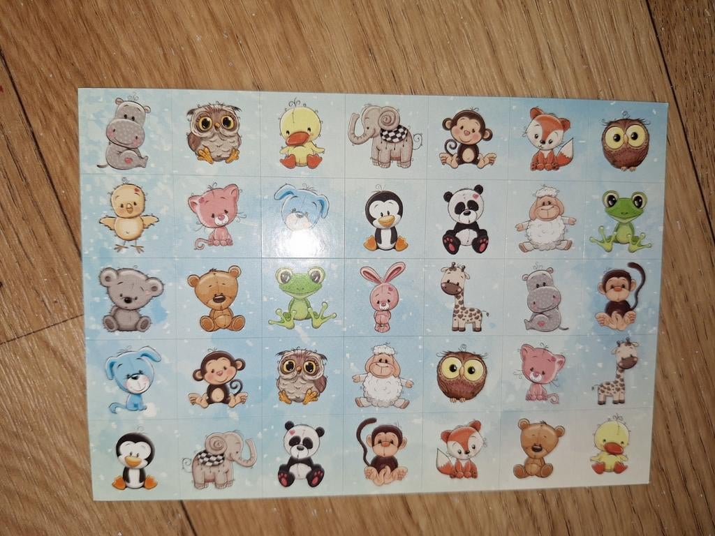 Leuke Dieren Stickers - Diverse Soorten, Ophalen of Verzenden