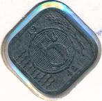Nederland, 5 cent 1942 zink, Ophalen of Verzenden, Koningin Wilhelmina, 5 cent, Losse munt