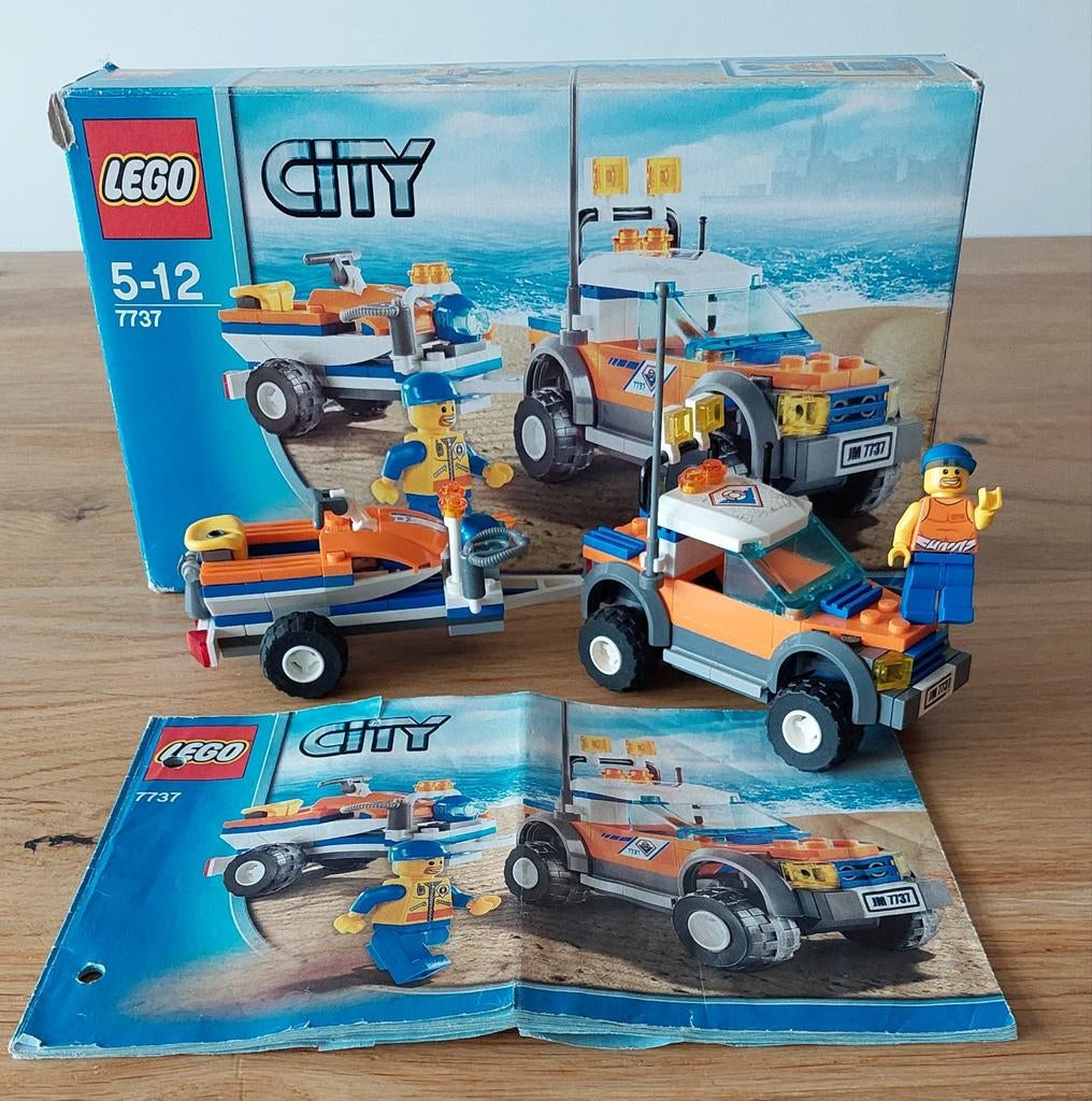 Lego City 7737 Kustwacht, City, Lego, Ophalen of Verzenden, Zo goed als nieuw