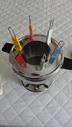 RVS Fondue stel, Verzenden, Zo goed als nieuw, Brander, Fondueset