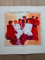 Wil Willemsen - 'Goed Gesprek' Zeefdruk, Ophalen of Verzenden