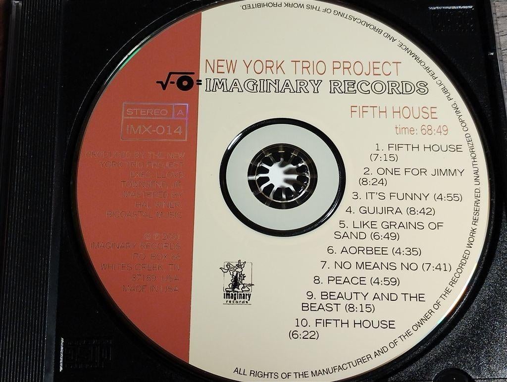 The New York Trio Project ‎- Fifth House, Ophalen of Verzenden, 1980 tot heden, Gebruikt, Jazz