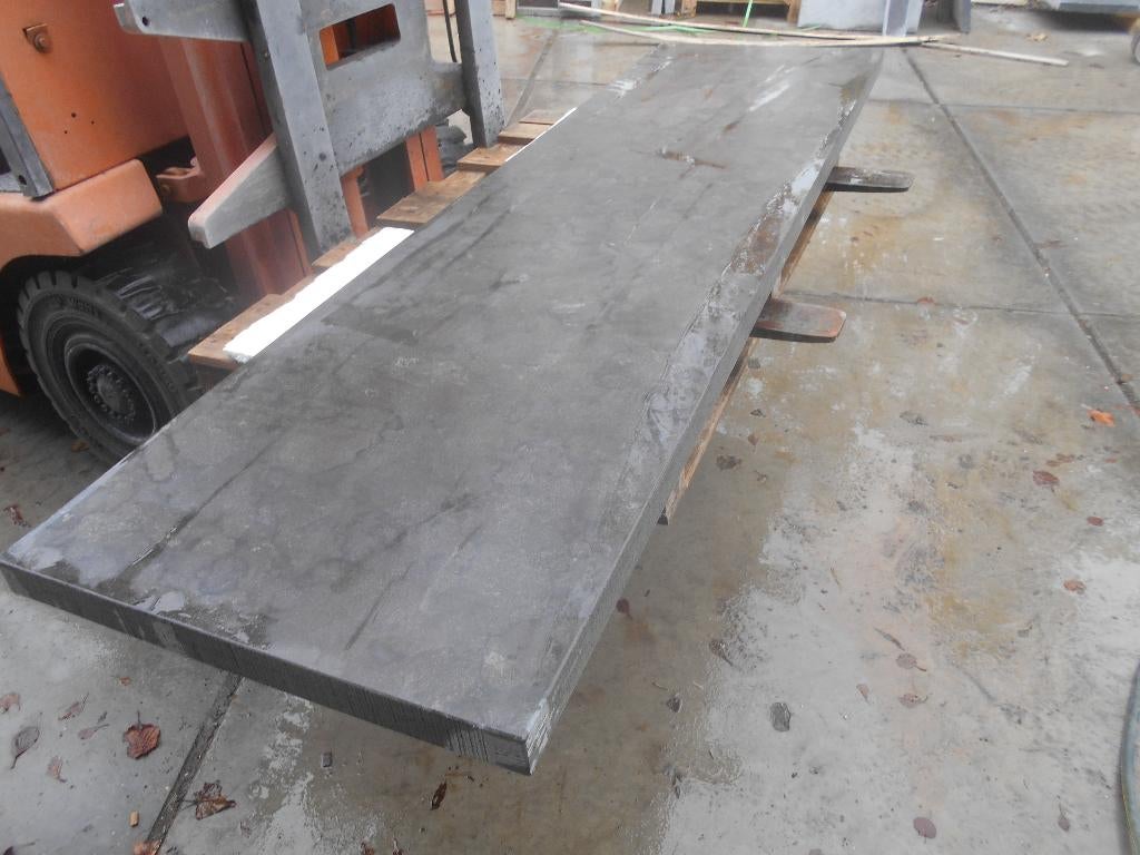 werkblad, aanrechtblad van hardsteen, barblad, keukenblad, Huis en Inrichting, Keuken | Keukenelementen, Ophalen, Nieuw, 200 cm of meer