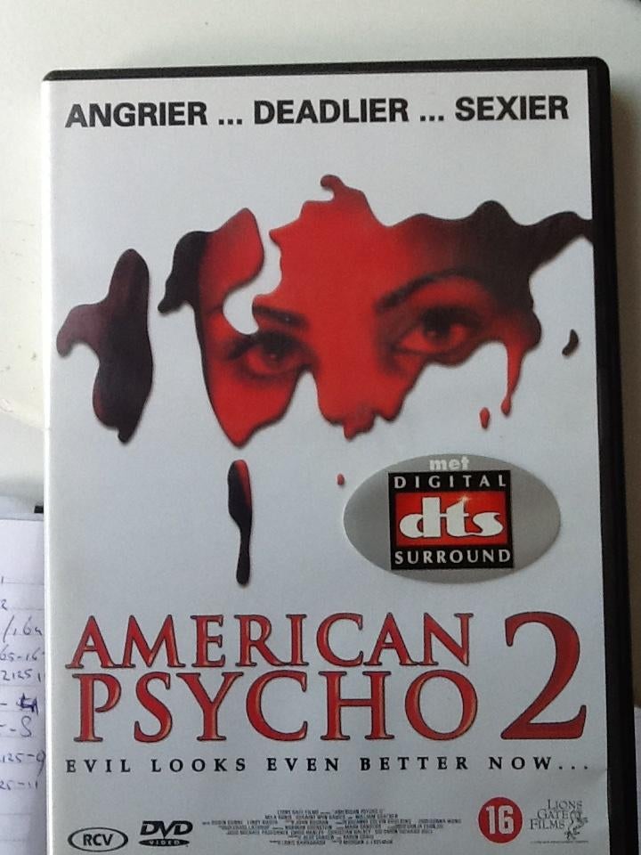 dvd American psycho 2 (Z125-93), Vanaf 16 jaar, Ophalen of Verzenden, Zo goed als nieuw