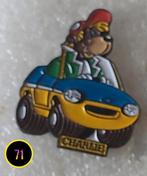 Charlie pin met beer in auto, Verzenden