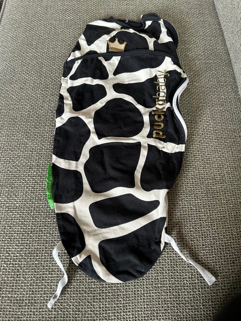 Puckababy Piep slaapzak girafprint, Kinderen en Baby's, Babykleding | Overige, Ophalen of Verzenden, Zo goed als nieuw, Jongetje of Meisje