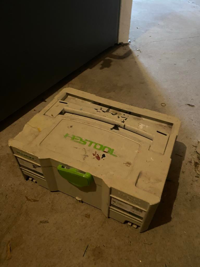 Festool delta schuurmachine DTS 400 REQ met systainer, Ophalen, Gebruikt, Minder dan 600 watt, Vlakschuurmachine