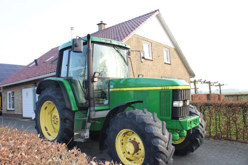 John Deere 6610 PQ geveerde vooras (bj 2001), Gebruikt, 120 tot 160 Pk, John Deere, Meer dan 10000