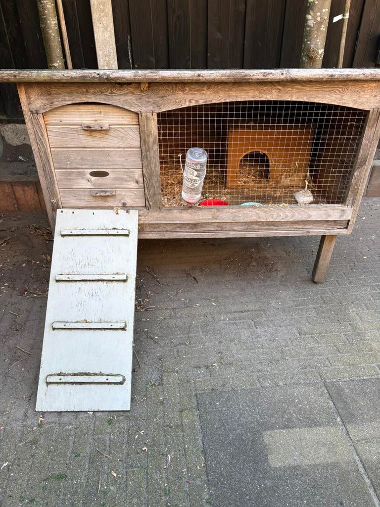 Konijnenhok met toebehoren, Ophalen, 60 tot 90 cm, Konijn, Hok