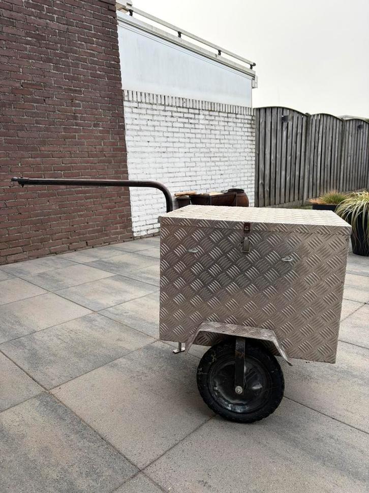 Viskar / fiets kar, Fietsen en Brommers, Fietsaccessoires | Aanhangers en Karren, Gebruikt, Aanhangfiets, 20 tot 40 kg, Ophalen