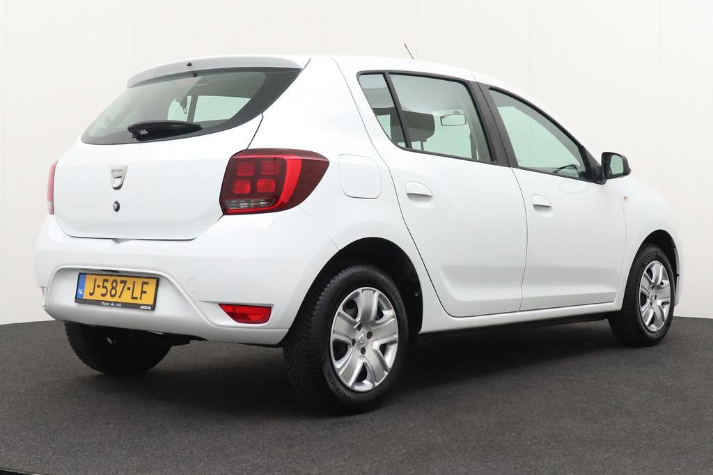 Dacia Sandero 0.9 90 PK TCe Easy-R Comfort Cruise Airco LED, Auto's, Dacia, Voorwielaandrijving, Stof, Wit, Origineel Nederlands