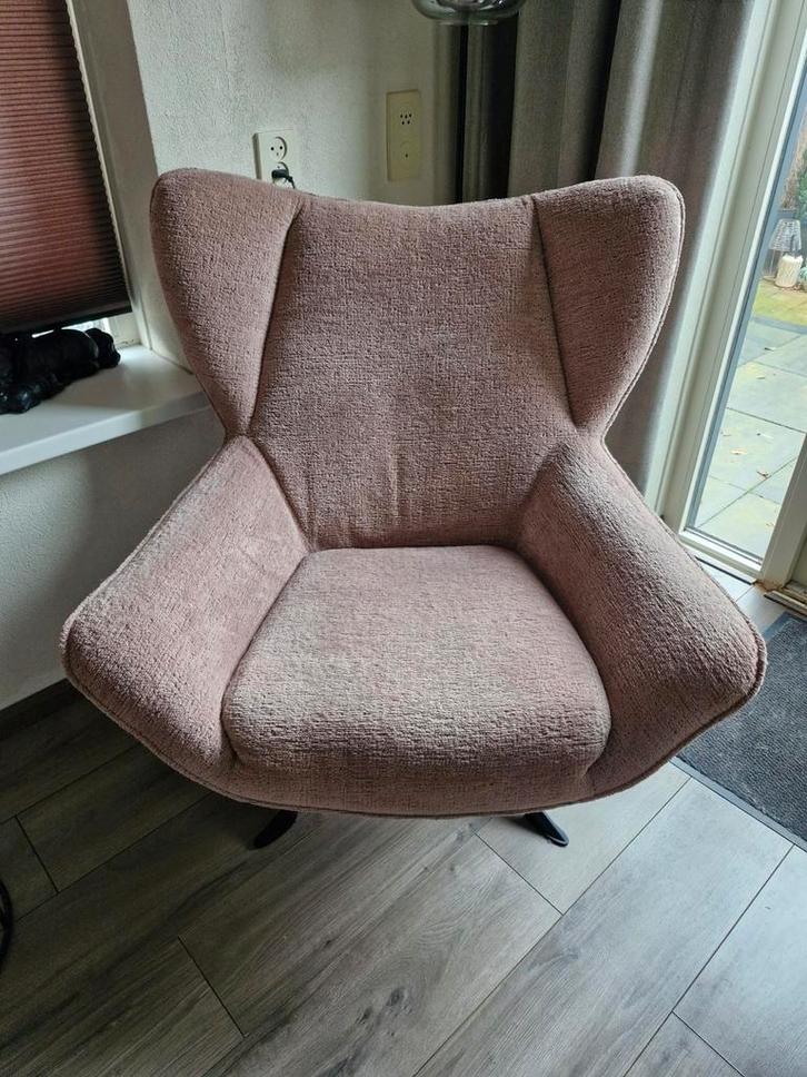 Mooie vintage fauteuil, Huis en Inrichting, Fauteuils, Gebruikt, Stof, 75 tot 100 cm, Minder dan 75 cm, Ophalen of Verzenden