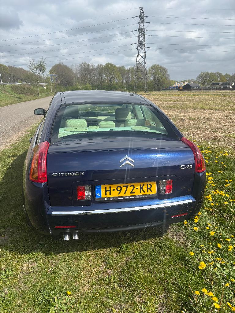 Citroën C6 3.0 V6 24V AUT 2006 Blauw, Beige, C6, 2946 cc, Blauw
