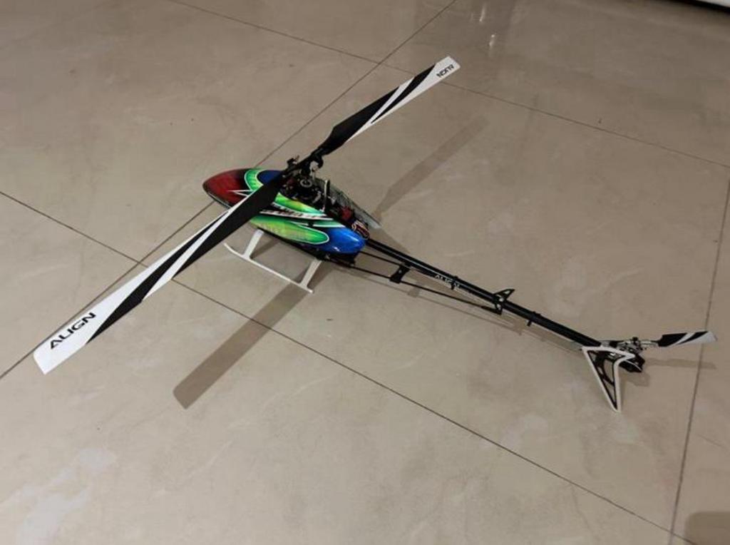 Align T-Rex 450L vliegklaar op ontvanger na, Hobby en Vrije tijd, Gebruikt, RTF (Ready to Fly), Helikopter, Ophalen
