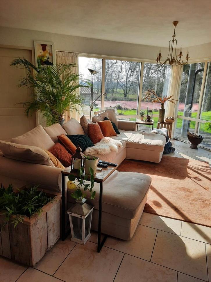 U bank of hoek bank, Huis en Inrichting, Banken | Bankstellen, Gebruikt, Vierpersoons of meer, 300 cm of meer, 150 cm of meer