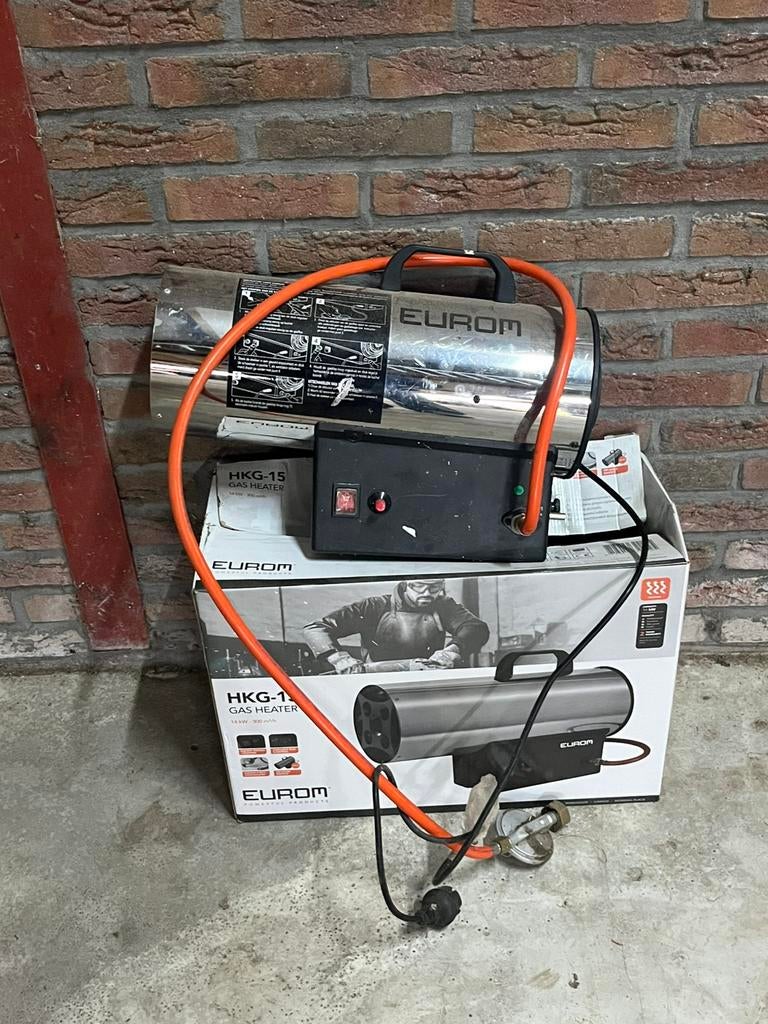 Eurom HKG-15 hetelucht kanon, Ophalen of Verzenden, Nieuw