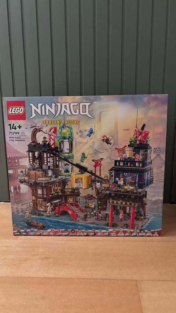 Lego 71799 - Ninjago City Markets - NIEUW in doos, Ophalen of Verzenden, Zo goed als nieuw