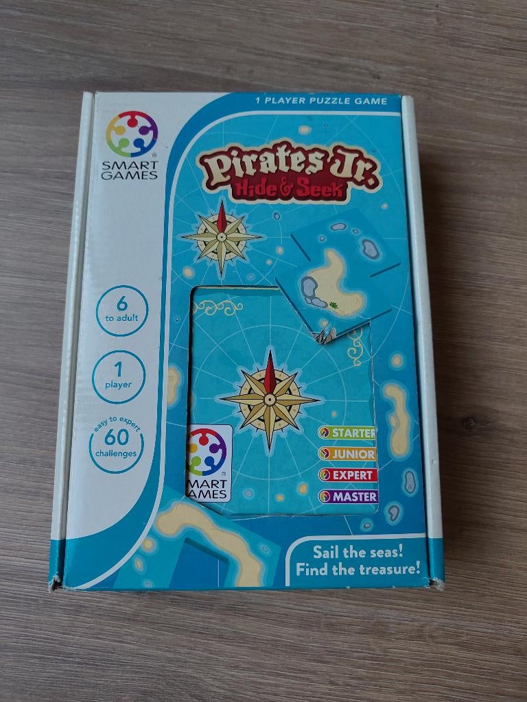 Pirates Jr. Hide & Seek van Smart games, Ophalen of Verzenden, Zo goed als nieuw, Puzzelen