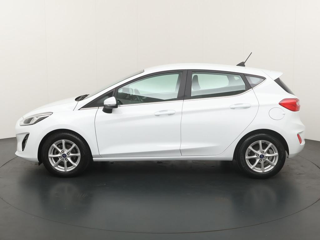Ford Fiesta EcoBoost 95 pk Titanium | All season | Navi | Cl, Stof, Gebruikt, 1064 kg, Origineel Nederlands