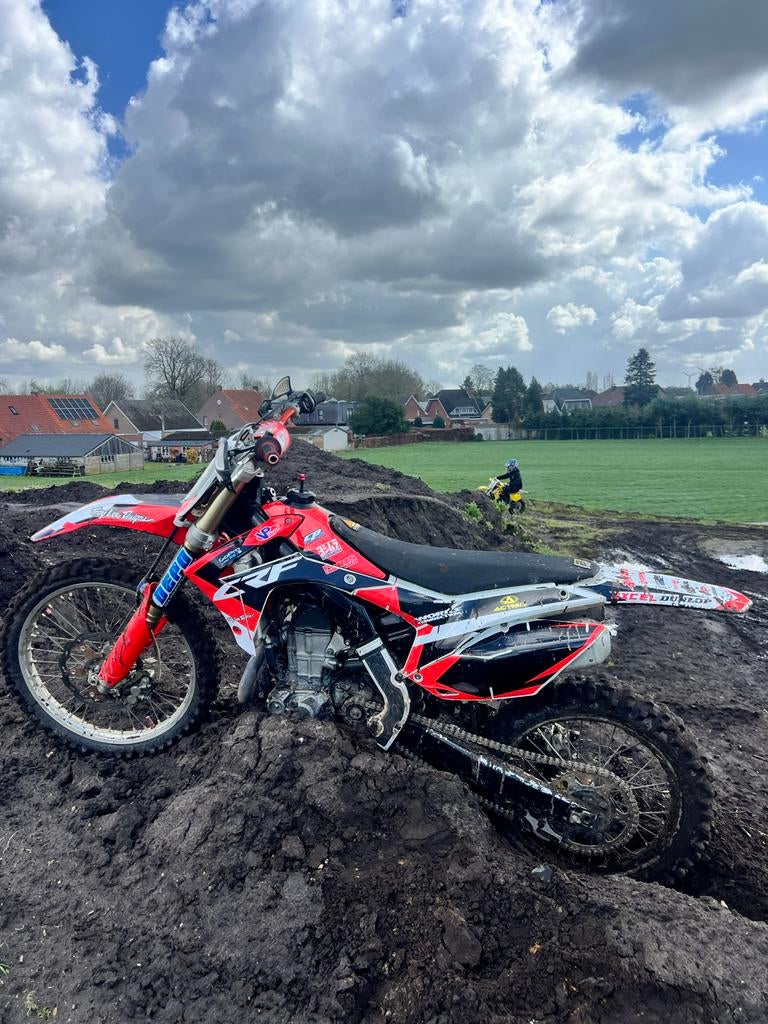 Honda CRF450R 2013 Crossmotor - Pas Gereviseerd, Ophalen, Honda