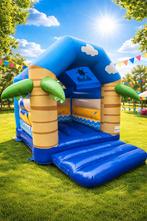 Springkussen te huur met valmatten opbouwen en stroomhaspel, Ophalen of Verzenden